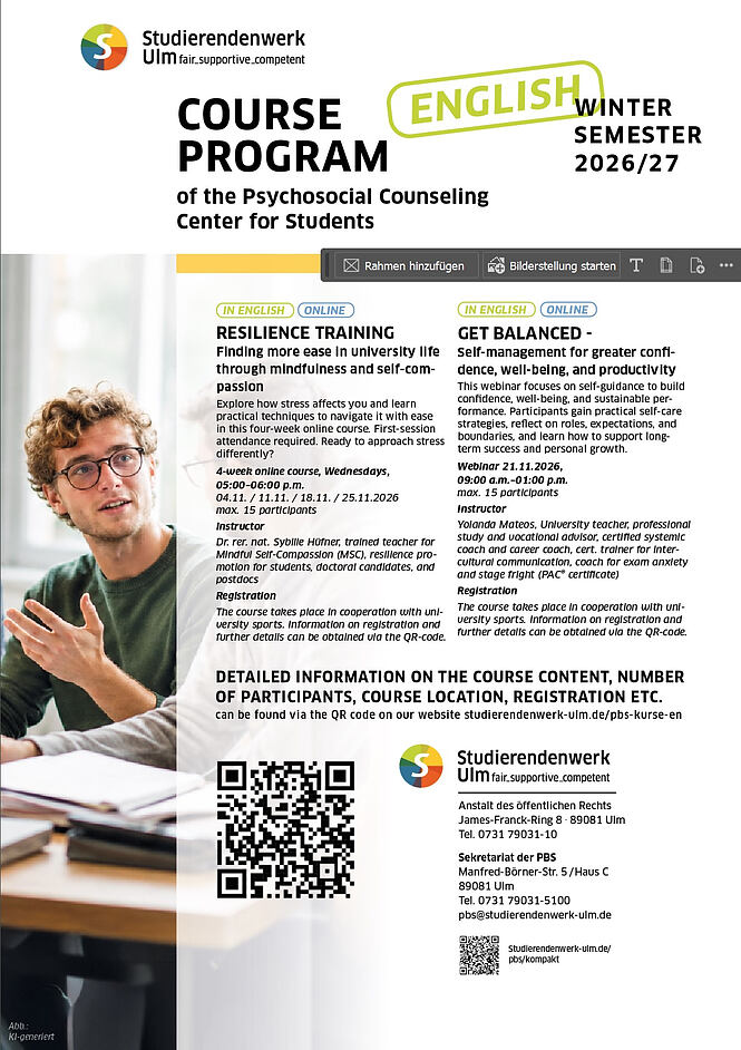 Courses in English